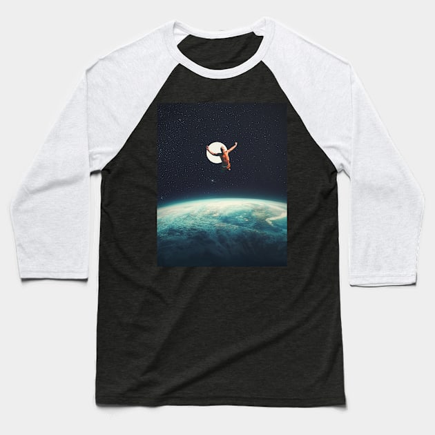 Returning to Earth with a will to Change Baseball T-Shirt by FrankMoth